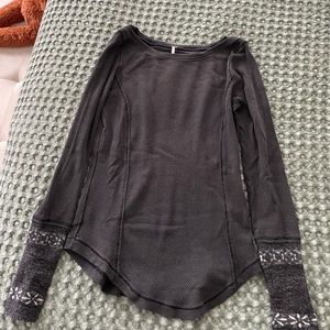 Free people thermal long sleeve